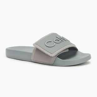 Férfi papucs Calvin Klein HM0HM01437 Adj Pool Slide TPU granite road