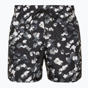 Férfi fürdőnadrág Calvin Klein KM0KM01162 Medium Drawstring-Print layered floral black