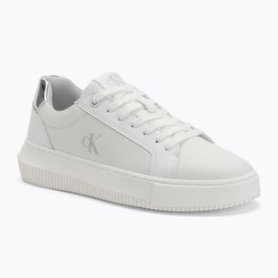 Calvin Klein női cipő YW0YW01769 Chunky Cupsole Low Mg fényes fehér/ezüst