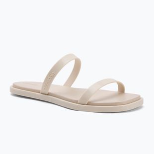 Calvin Klein női flip-flop HW0HW02417 Double Bar Slide - Zselés teknőc galamb