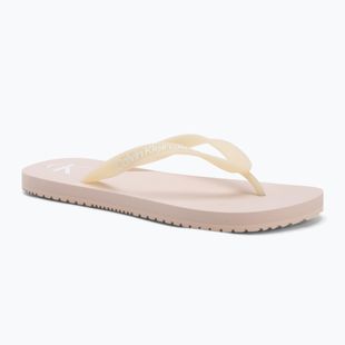 Calvin Klein női flip flop YW0YW01829 Strandszandál átlátszó Tpu suttogó rózsaszín/világos fehér