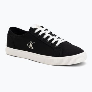 Férfi tornacipő Calvin Klein YM0YM01209 3 Ess Vulc Low Mg Canvas ck black/bright white
