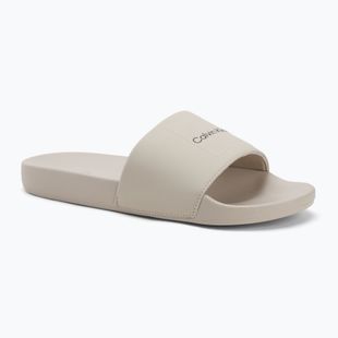 Calvin Klein férfi flip-flop HM0HM01754 Pool Slide Ck Square toll szürke