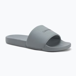 Calvin Klein férfi flip-flop HM0HM01754 Pool Slide Ck Square granit út