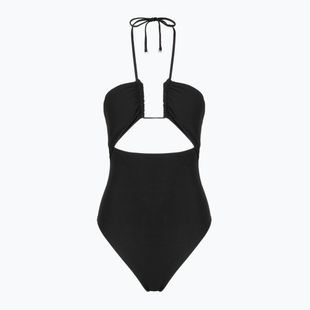 Női egyrészes fürdőruha Calvin Klein KW0KW02813 Ck Wire Plunge One Piece-RP pvh fekete