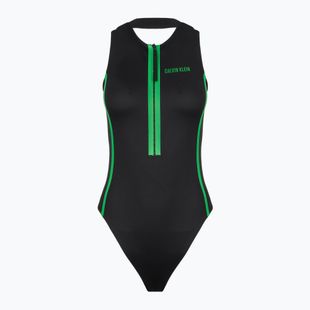 Női egyrészes fürdőruha Calvin Klein KW0KW02849 Intense Power Move Racerback One Piece-RP pvh fekete