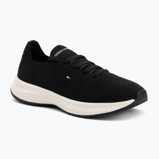 Tommy Hilfiger női Knit Runner fekete cipő