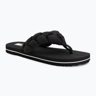 Női flip-flop papucsok Tommy Hilfiger Braided Thong black