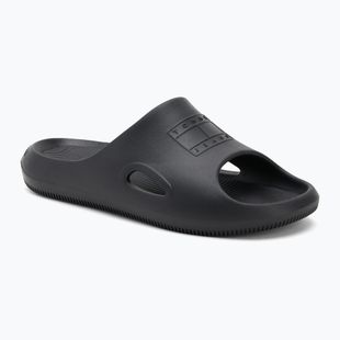 Férfi Tommy Jeans Sporty Pool flip-flopok fekete