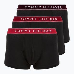 Boxeralsók Tommy Hilfiger UM0UM03457 Trunk 3 pár deep burgundy/regular red/premium red