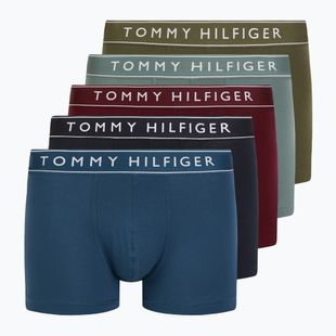 Tommy Hilfiger férfi boxeralsó UM0UM03679 5 pár dezrt sky/fossil blu/utility oliv/grove grn/rouge