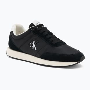 Férfi cipők Calvin Klein YM0YM01361 Retro Runner Essential MIX MAT black/bright white