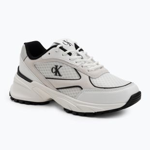 Női cipők Calvin Klein YW0YW02009 Hike Runner Mesh Mix MET MG bright white/black