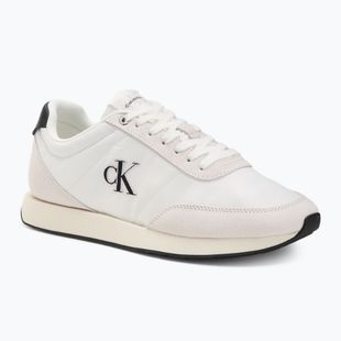 Férfi cipők Calvin Klein YM0YM01361 Retro Runner Essential MIX MAT bright white/black