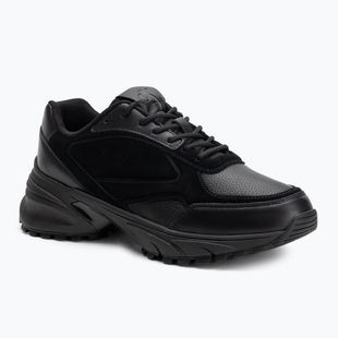 Férfi cipők Calvin Klein YM0YM01289 Hike Runner HF Leather Mix triple black