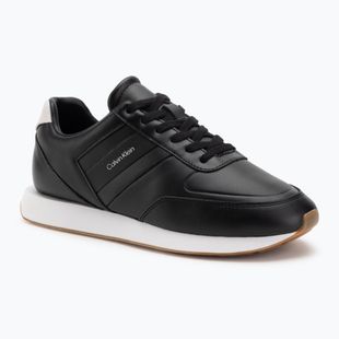 Férfi cipők Calvin Klein YM0YM01381 Retro Runner Leather Tape black/bright white/gum