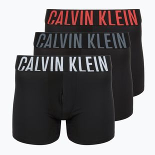 Boxeralsók Calvin Klein 000NB3612A Brief 3 pár black bodies/white/turbulence/velvet