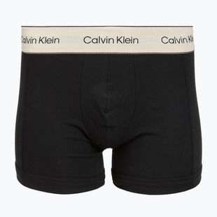 Férfi boxeralsók Calvin Klein LV00NB4447 Brief 3 pár black/black/black