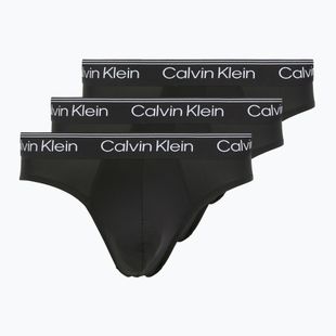 Férfi alsók Calvin Klein LV00NB4408 Hip Brief 3 pár black
