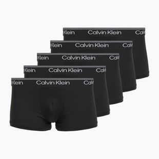 Boxeralsók Calvin Klein LV00NB4412 Low Rise Trunk 5 pár black