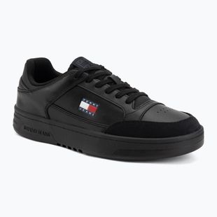 Férfi cipők Tommy Jeans Cupsole Leather black