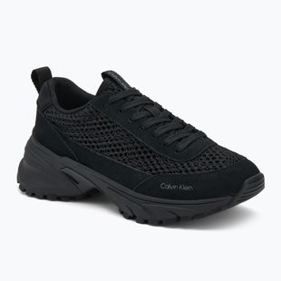 Női cipő Calvin Klein YW0YW02030 Hike Runner Lace Up Techmix triple black