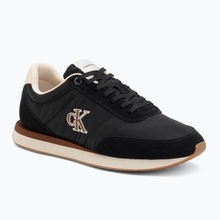 Férfi cipők Calvin Klein YM0YM01361 Retro Runner Ess Mix Mat black/light cashew