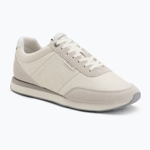 Férfi cipők Calvin Klein HM0HM02140 Retro Runner Ripstop Aop marshmallow/bright white