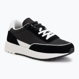 Férfi cipők Calvin Klein HM0HM02144 City Runner Laceup Nylon Mix black/bright white