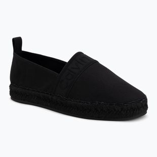 Női spárgatalpú cipők Calvin Klein HW0HW02934 Oblique Webbing Triple Black