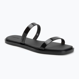 Női papucsok Calvin Klein HW0HW02963 Jelly Doub Bar Shiny triple black