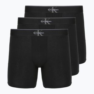 Férfi boxeralsó Calvin Klein LV00NB4473 Boxer Brief 3 pairs black