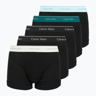 Boxeralsó Calvin Klein LV00NB1897 Trunk 5 pairs black bodies w/black/niagara falls