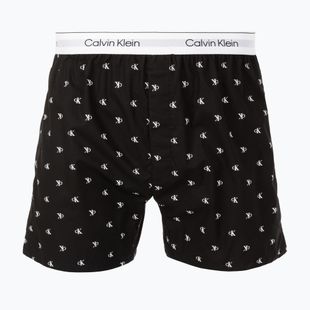 Boxeralsó Calvin Klein LV00NM2831 Boxer Trad diamond logo black