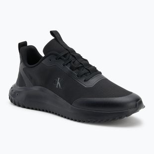Férfi cipők Calvin Klein YM0YM01442 Eva Runner Lace Up Mat Mix 0GJ triple black