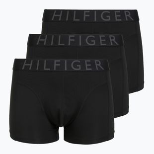 Boxeralsó Tommy Hilfiger Trunk WB Cooling Technology 3 pairs black/black/black