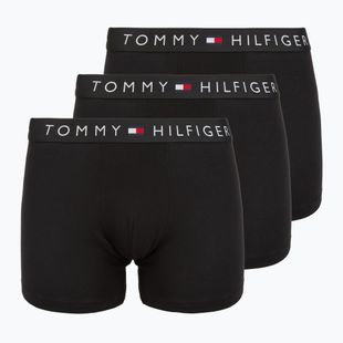 Boxeralsó Tommy Hilfiger Brief Dtm 3 pairs black / black / black