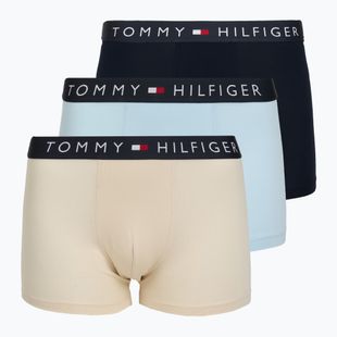 Boxeralsó Tommy Hilfiger Trumk 3 pairs desert sky/muslin/keep blue