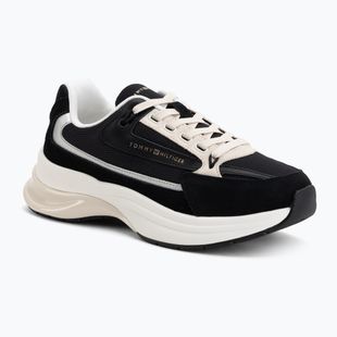 Tommy Hulfiger Sporty Chic Runner fekete női cipő