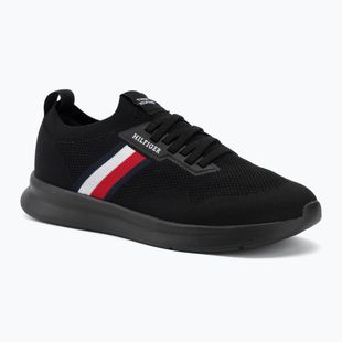 Férfi cipő Tommy Hilfiger Lightweight Knitted Runner black