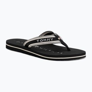 Női papucsok Tommy Hilfiger Webbing Summer Sandal black