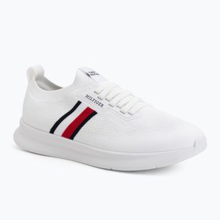 Férfi cipő Tommy Hilfiger Lightweight Knitted Runner white