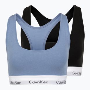 Melltartó Calvin Klein LV00QF8494 2 pieces black/blue tulip