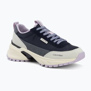 Női cipők Calvin Klein HW0HW03279 Hike Runner Nylon Mix blue nights/night owl/white
