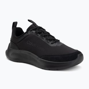 Férfi cipők Calvin Klein HM0HM02342 Light Eva Runn Essential Laceup Nylon Suede triple black