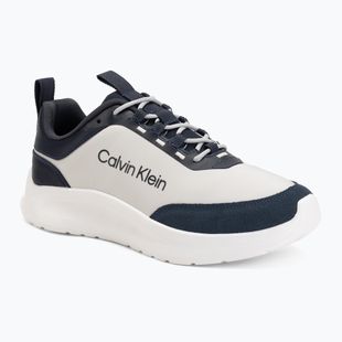 Férfi cipők Calvin Klein HM0HM02342 Light Eva Runn Essential Laceup Nylon Suede calvin navy/light grey