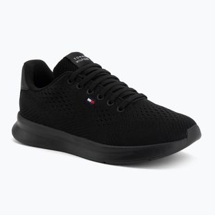 Férfi cipők Tommy Hilfiger Lightweight Runner Knit black