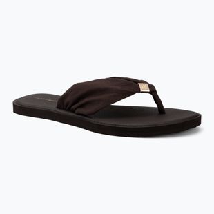 Női flip-flopok Tommy Hilfiger Scandi Soft Summer fondant brown