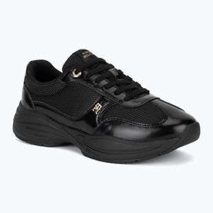 Női cipők Tommy Hilfiger ModernRunner Shiny Leather black