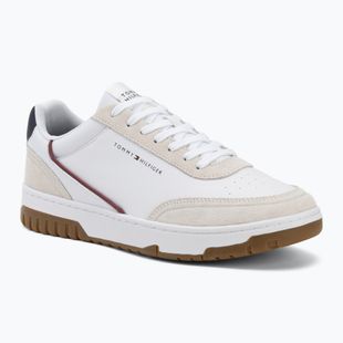 Férfi cipők Tommy Hilfiger Basket Core Leather Suede Mix rwb